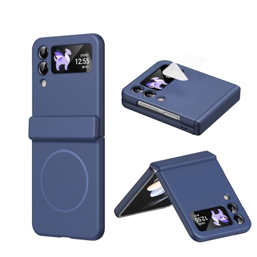 Coque Samsung Z Flip 3 5G avec protection charnière et écran intégré anti-choc noir