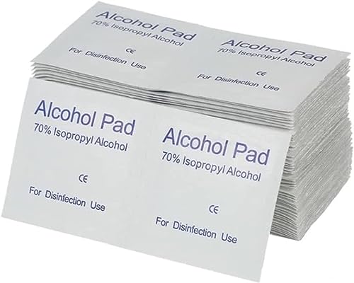 [200PCS/PACK] P1 Alcohol swab pad/wipes sterile disinfectant antiseptic cleaning wipes all purpose