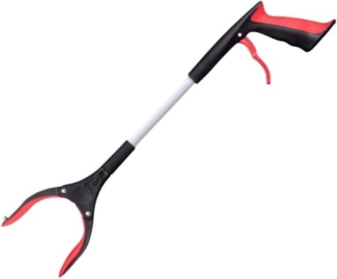 Reacher Grabber Reaching Assist Tool Reacher Practical for Gripping Variouse Shapes Objects Picking Up Aids Tool(Purple)