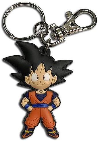 Dragon Ball Z - Llavero de PVC Sd Goku, Multicolor -