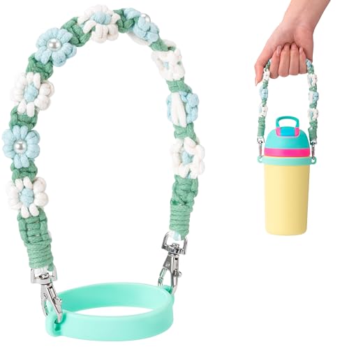 Image of Water Bottle Handle Strap Compatible with Owala & Stanley Cups