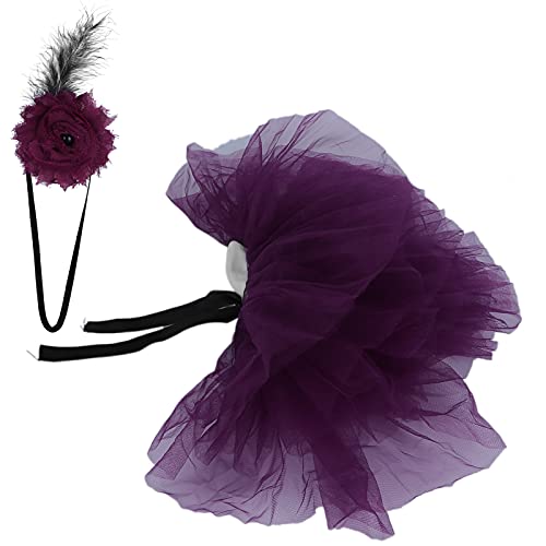 Saia bufante, impressionante e exclusiva saia para fotos para bebês meninas macia confortável com fa