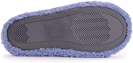 MUK LUKS Women's Romye Slide Slipper, Denim, X-Large | Image 3