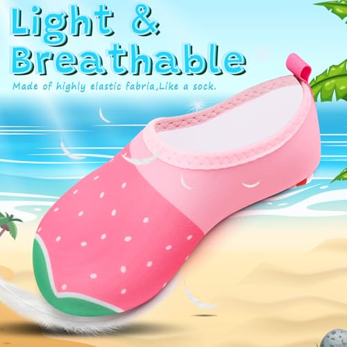 Image of VIFUUR Kids Water Shoes Girls Boys Quick Dry Aqua Socks for Beach Swim Outdoor Sports