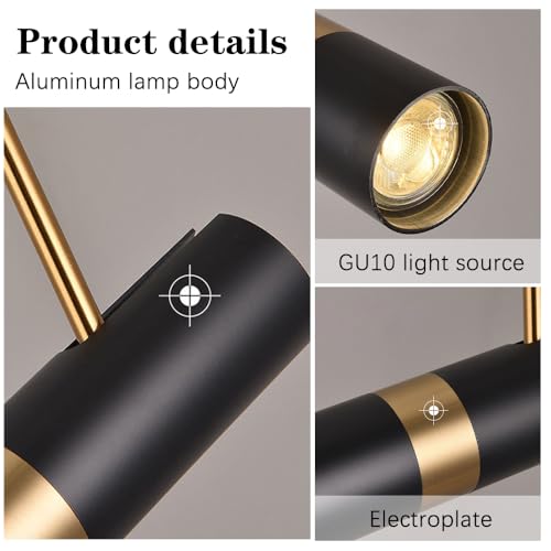 Luz de colgante LED techo ajustable para solucionar problemas de altura en techos 5