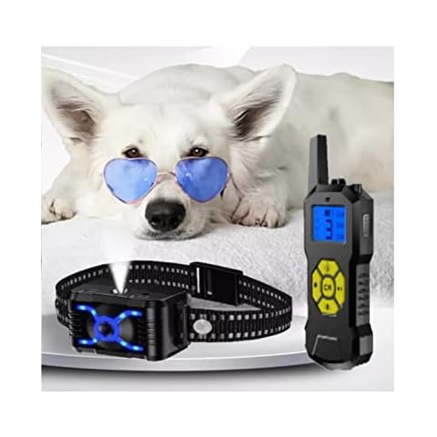 Citronella Anti Barking Dog Collars, Bark Collar with Remote, Dog Training Collar with Spray/Vibration/Sound/Light/Multi Dog Training System, Anti Bark Control Range Up to 2700ft Cover