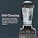 Vitamix 5200 Blender, Professional-Grade Blender for Smoothies, Soups, Ice Cream and More, Stainless-Steel Blades, Self-Cleaning Kitchen Appliance, 64 Oz Container, Black