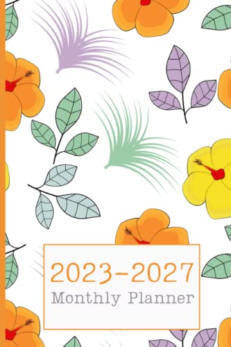 2023-2027 Monthly Planner 6x9: 5-Year Monthly Calendar Planner Organizer from January 2023 to December 2027 | 60 Months Calendar & Planning Ahead for ... Schedule Organizer Logbook With Holidays.