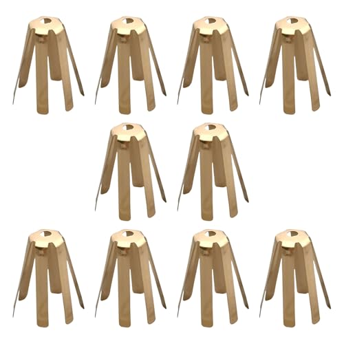 XIAOQENAN 10個パック ゴルフ タコシム ゴルフブラス アダプター スペーサーシム アイアンシャフト用 ユニバーサルアクセサリー ゴルフクラブ 組み立てツール