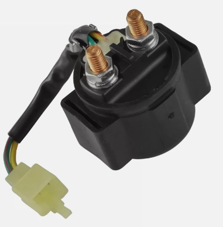 1Pc Replacement Starter Relay Solenoid Compatible with Hyosung GT125 GT250 Gt650 GT125R GT250R Gt650R - HY2