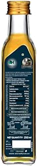 Healthy roots Cold Pressed Flaxseed Oil 250ml (Pack of 2) | Wood Pressed - Extracted on Wooden Churner | Kolhu/Kacchi Ghani/Chekku