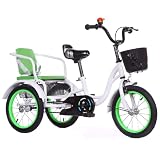 Dreirad-Fahrrad, Kinderdreirad, Jungen- und Mädchendreirad, höhenverstellbar, Dreirad-Fahrräder...