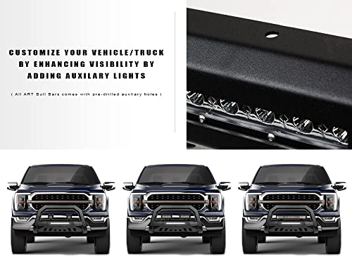 Image of Armordillo 8710517 AR-T Series LED Bull Bar - Matte Black Fits 2010-2024 Toyota 4Runner