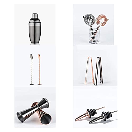 Set Coctelera con Base Acrílica, 10 Piezas Acero miniatura 3