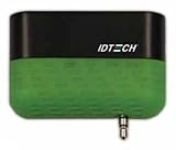 ID Technologies ID-80110010-001 Shuttle Secure Mobile MagStripe Reader, Track 1 and 2, Green