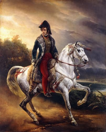 Affiche Toile Horace Vernet le cadeau idéal pour les passionnés d'histoire et d'art