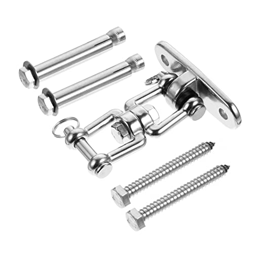 ibasenice Hammock Stand Hooks Stainless Steel Swing Buckle Versatile Swing Fixing Hook Fitness Equipment