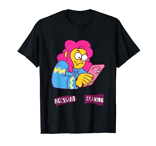 Incessant Craving Cute Funny Adiction Designs Presente Camiseta