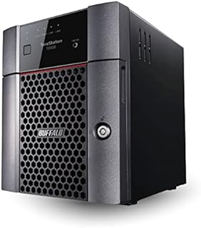 BUFFALO TeraStation 3420DN 4-Bay Desktop NAS 32TB (4x8TB) with HDD NAS Hard Drives Included 2.5GBE / Computer Network Attached Storage / Private Cloud / NAS Storage/ Network Storage / File Server