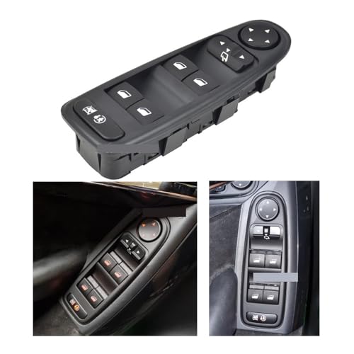 Bouton lève vitre électrique Citroën C4 Picasso commande 6554YH rabattable - 3
