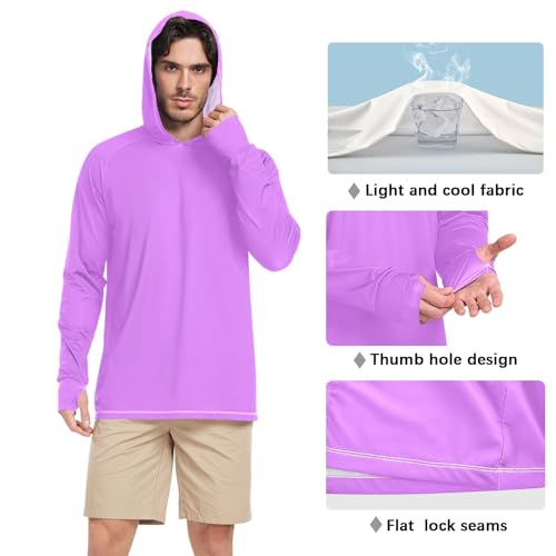 Heliotrope Sun Protective Shirts UPF 50+, Cooling Shirt, Long Sleeve Fishing Shirts for Men4