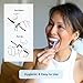 PUL Pack of 2 Reusable Clear Aligner Removal Tool — Compatible with Invisalign, Removable Braces, Retainers & Trays – Easy-to-Use Device Remover, Dental & Oral Hygiene Care Product – Blue, Black
