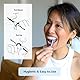 PUL Aligner-Entfernungswerkzeug – Blau | Sicherer und hygienischer Haken für Invisalign und Retainer | Sanftes BPA-freies Design für den täglichen Gebrauch | 1 Stück