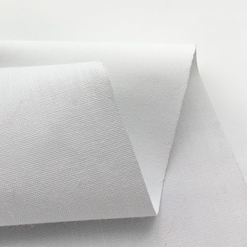 The Fabric Exchange BLACKOUT-WHITE-BTY Budget Drapery Lining Fabric thumb #2