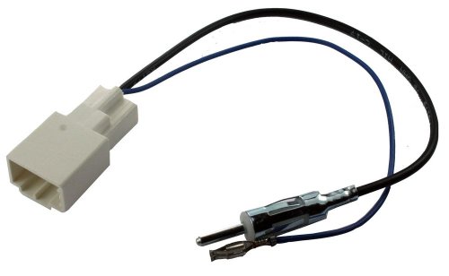 Adaptateur antenne pour changer autoradio Toyota branchement sur fiche DIN mâle sans couper fil