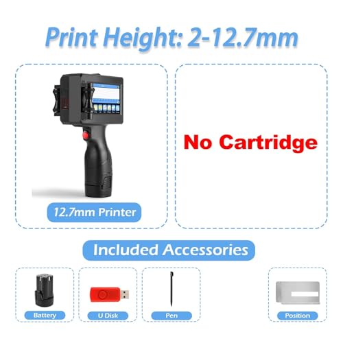 Imprimante jet d'encre portable machine de codage date d'expiration