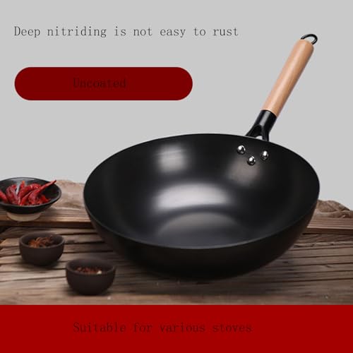 Wok de Acero Carbono 32 CM con Tapa miniatura 5