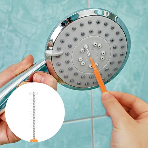 Image of 30 Pcs Shower Head Cleaner Tool,Nozzle Unclogger Multi-Size Nozzle Clog Removal Picks Small Gaps Hole Anti-Clogging Shower Head Cleaning Brush for Showerhead Small Hole Gap Jewelry