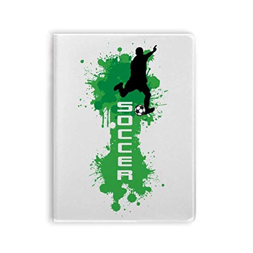 Carnet de football à couverture souple et pages haute qualité