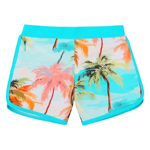 Image of BAOHULU Girls Rash Guard Swimsuit Two Piece Bathing Suit UPF 50+ Short Sleeve Summer Beach Swimwear Size 3-14 Years
