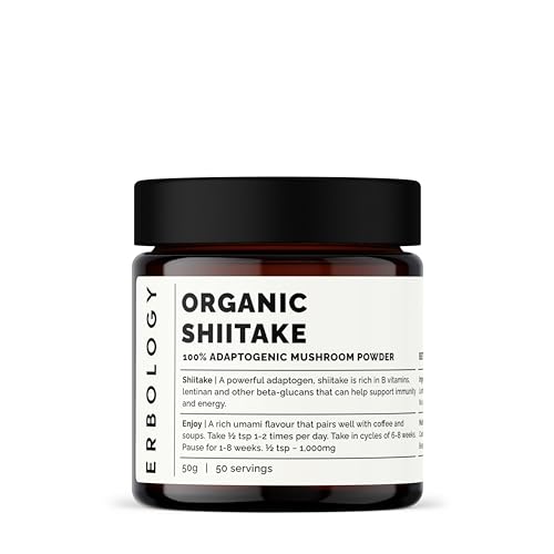 10 Best Herbs for Liver Detox and How to Use 16 Erbology Organic Shiitake Mushroom Powder 50 Servings - 11% Beta-glucans - Immunity and Energy -...