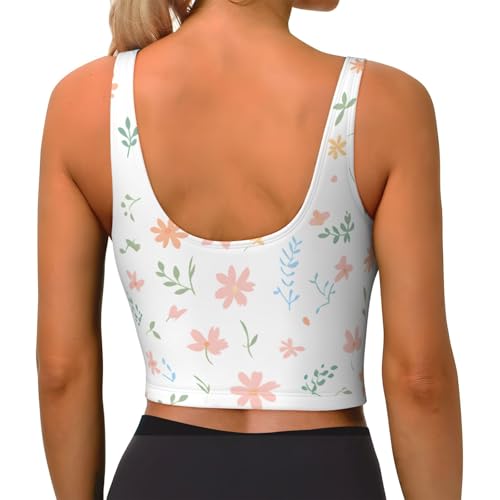 Camiseta de ejercicio rosa sin mangas que evita el sudor 4