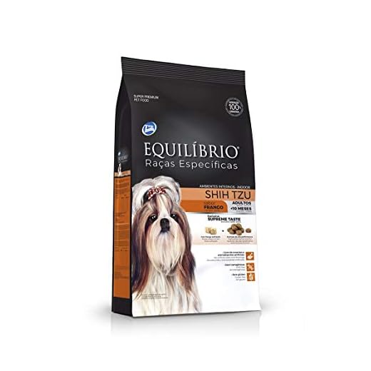 Ração Equilíbrio Raças Específicas Shih Tzu Adulto Sabor Frango 7,5 Kg