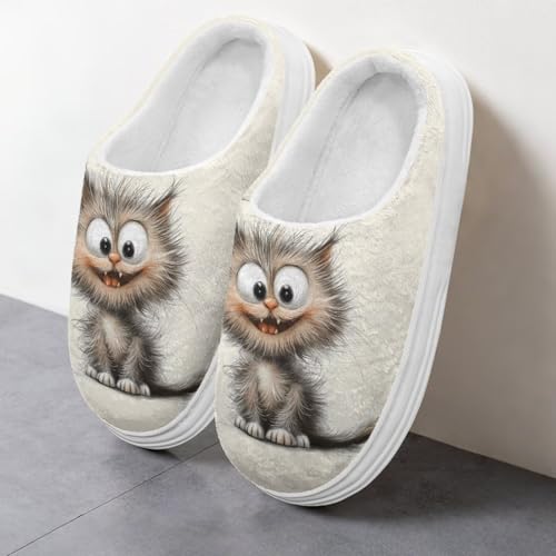 House Shoes for Women Slippers Fuzzy Scuff Warm Room Slippers Indoor House Home Winter Shoes for Women4