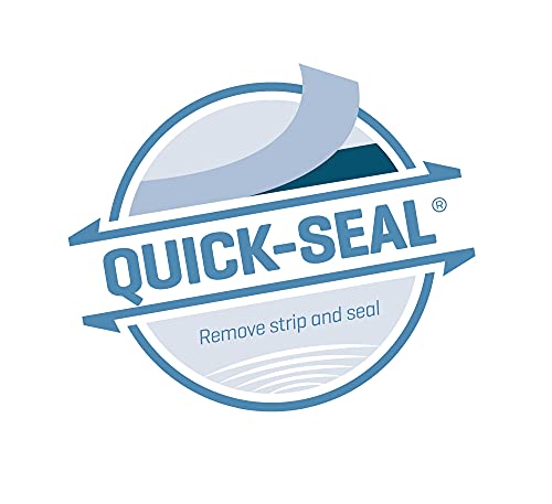 Aimoh #10 Custom Printed Single Left Window Self Seal Security Envelopes, Text and Logo Customization, Self Sealing Closure, Security Tinted, Size 4-1/8 x 9-1/2 Inches, 24 LB, 100 Count (72352-100)