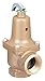 Safety Relief Valve, 3/4 In, 75 psi, Bronze