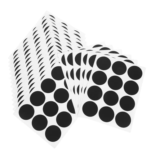 NUOLUX 240個 入り 防水形ラベルシール 強粘着 香料瓶用 黒板ステッカー キッチン収納 ラベルシール 手作り用