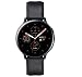 Produktbild Samsung Galaxy Watch Active2 Explorer Edition, Fitnesstracker aus Edelstahl, großes Display, ausdauernder Akku, wassergeschützt, 44 mm, inklusive 2x araree Schutzfolie, Bluetooth, Schwarz