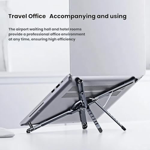 Soporte multifuncional 3 en 1 para móvil, tablet y laptop miniatura 4