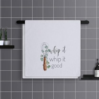 Geschirrtücher Grüne Blätter Handtücher Waffeltücher Küchentücher Geschirrhandtücher Saugfähige Trockentücher Küche Multi-Purpose Abtrockentücher Küche Handtuchset 4 Stück (40x60cm)