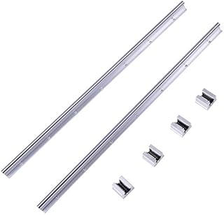 Linear Bearing Slide Set 2Pcs SBR12-700mm Linear Bearing Rail with 4 Pcs SBR12UU Slide Block for Electronic Equipment Guide Bar Drive Shaft