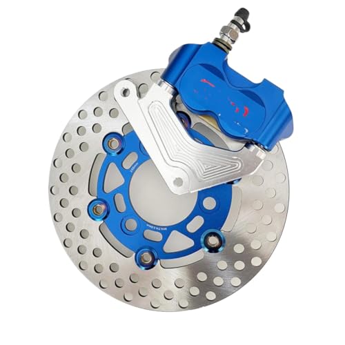 200mm �u���[�L�L�����p�[�ƃf�B�X�N�Z�b�g DIO AF18 AF27 AF28 AF34 AF35 AF36 �ɑΉ� - �t���[�e�B���O�f�U�C���A�W���u���[�L�p�b�h�t��(Blue)