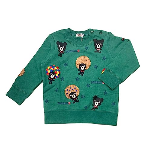 ミキハウス] ボックスロゴ トレーナー(80cm・90cm・100cm・110cm