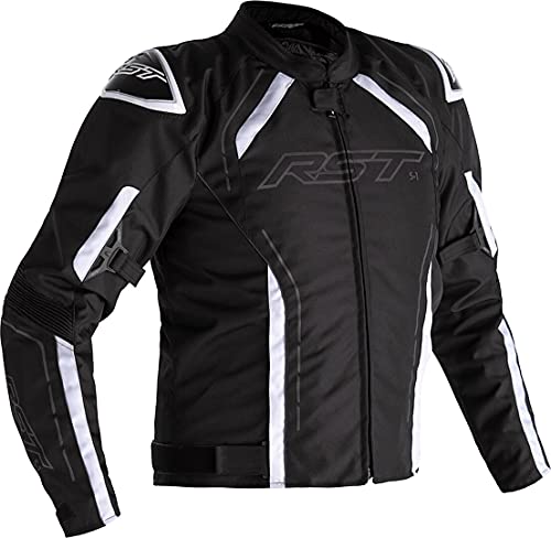 RST S1 CE Jacket (Black/Black/White, Large)