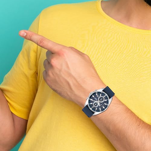 Image of Lee Cooper Analog Blue Dial Men's Watch-LC07527.399