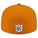 New Era Men's Olive/Brown Dallas Cowboys 2-Tone Color Pack Split Panel 59FIFTY Fitted Hat